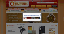 Desktop Screenshot of multiversos.com.br