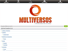 Tablet Screenshot of multiversos.com.br